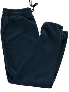 NWT Rue21 WOMENS BOYFRIEND JOGGERS BLACK ELASTIC DRAWSTRING WAISTBAND POCKETS M